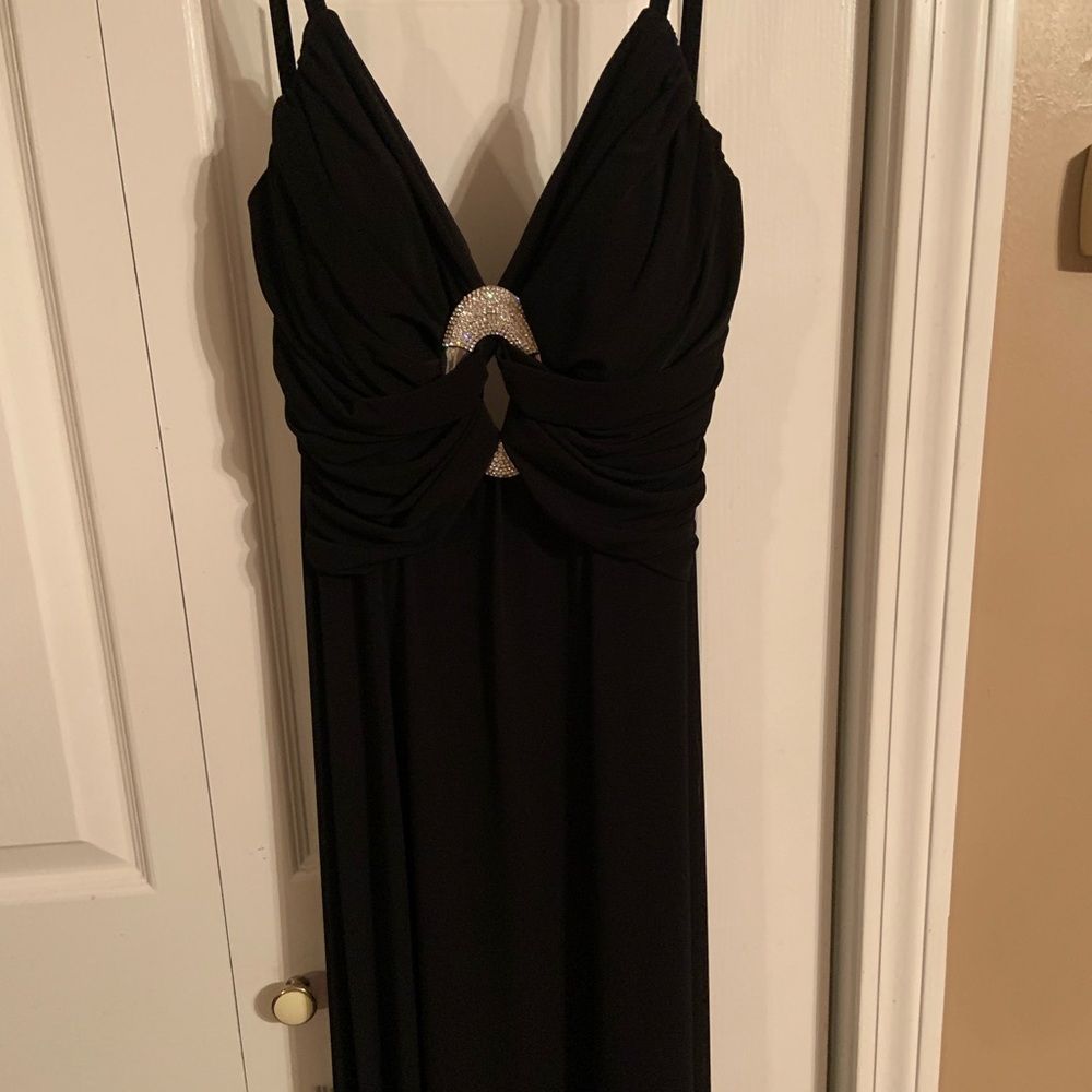 Black Full Length Prom Dress